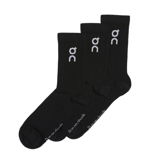 ON Logo Sock 3 Pack Various Colours
