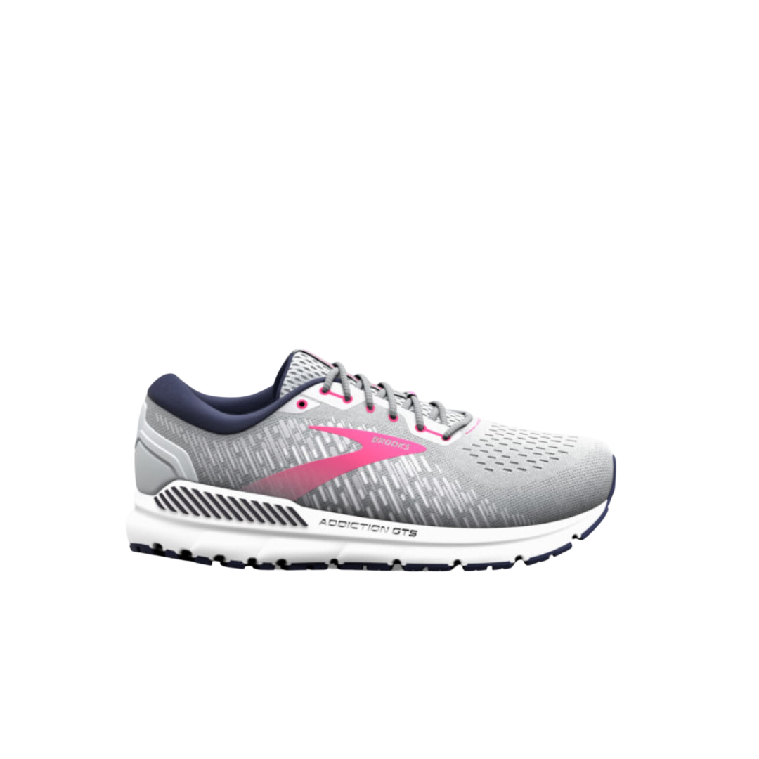 BROOKS Addiction GTS 15 Women's Oyster/Peacoat/Lilac (D Width Wide)