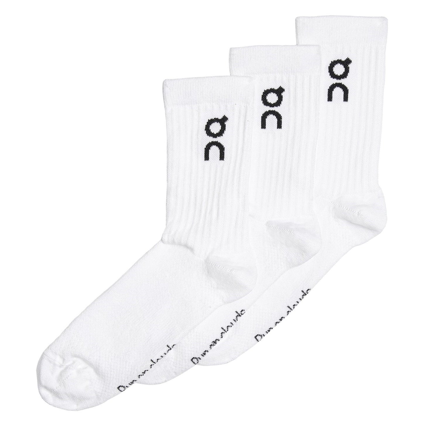 ON Logo Sock 3 Pack Various Colours