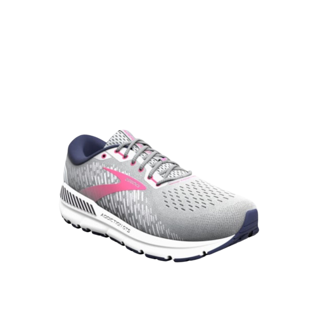 BROOKS Addiction GTS 15 Women's Oyster/Peacoat/Lilac (D Width Wide)