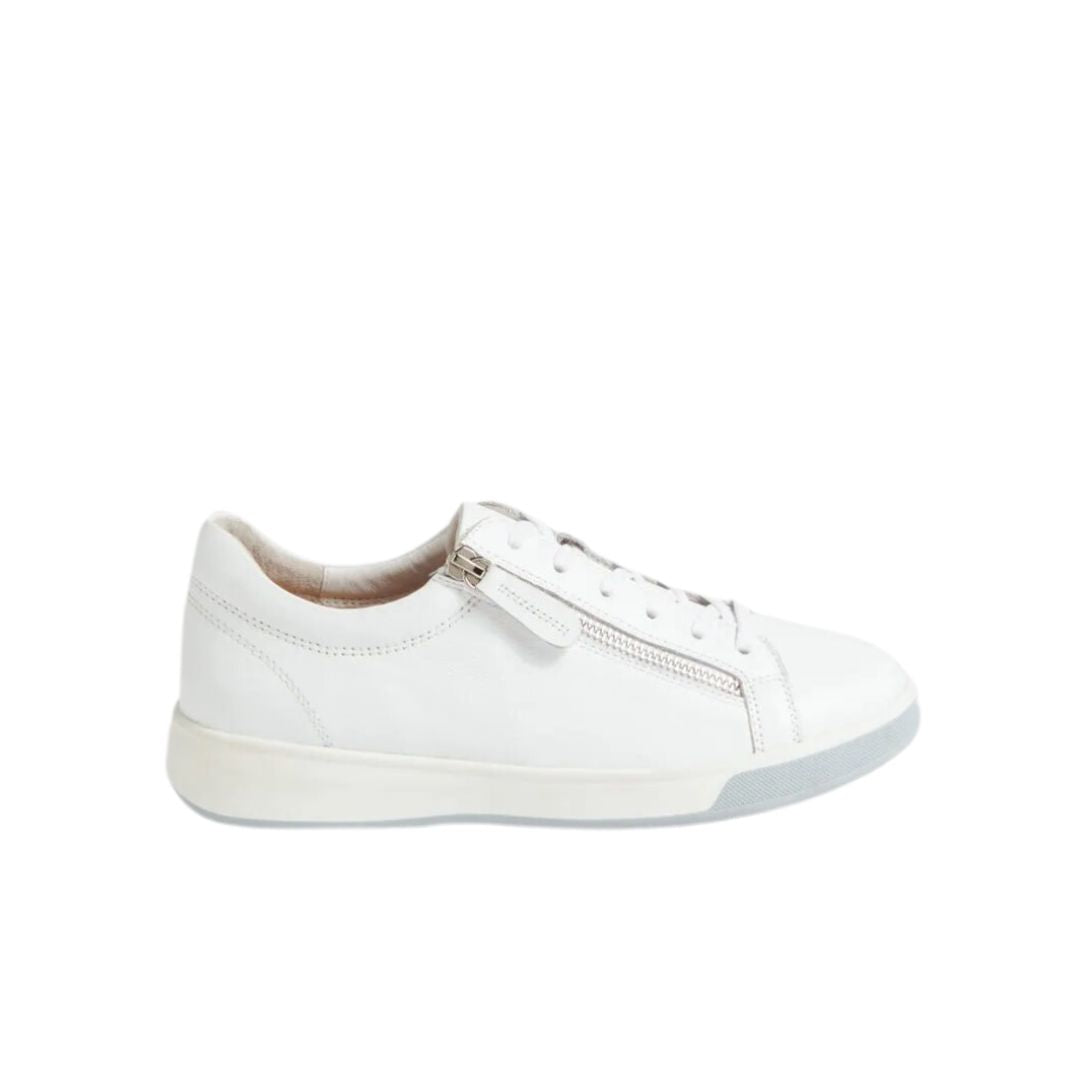 Ziera Aito Whirte zip up sneaker