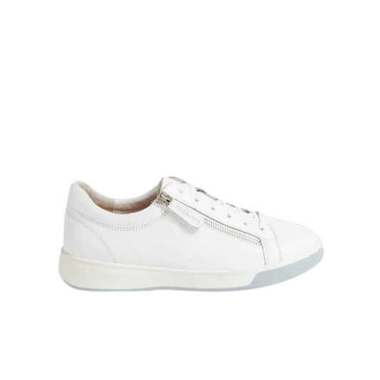 Ziera Aito Whirte zip up sneaker