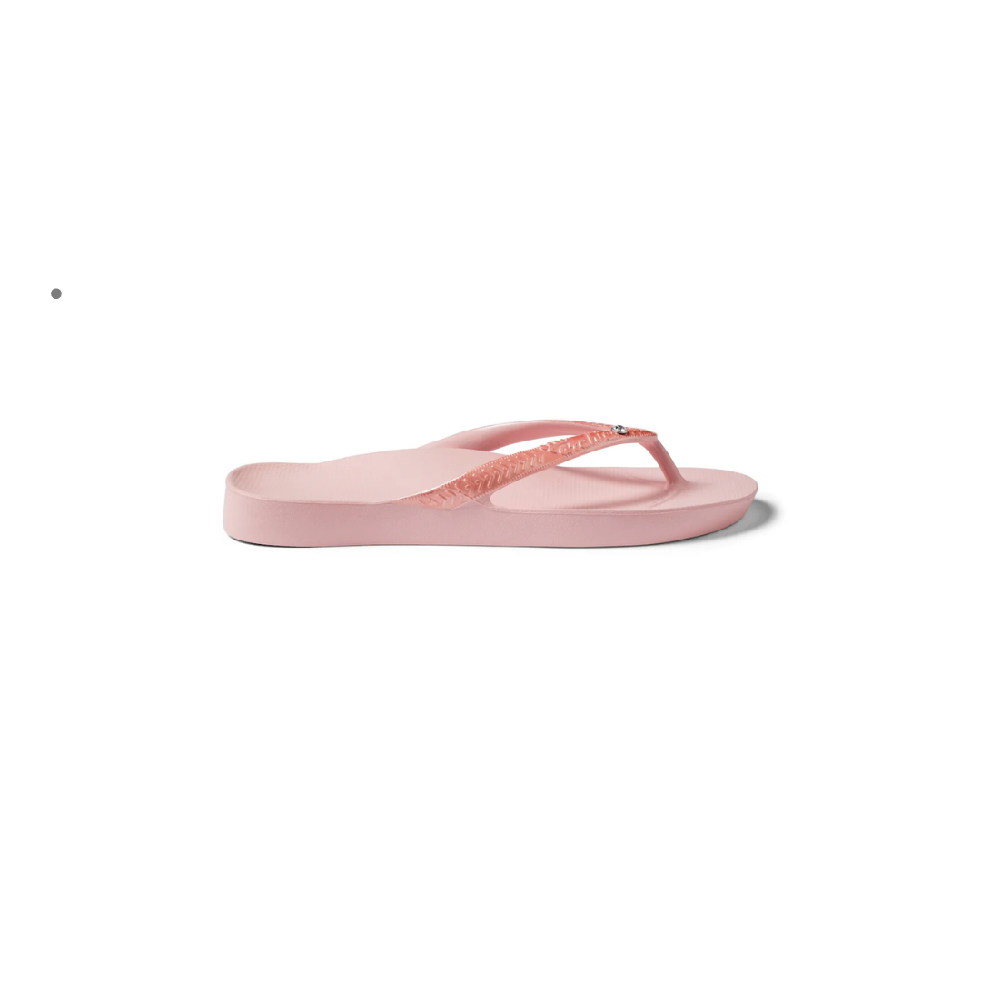 Arch Support Thongs Shimmer Pink