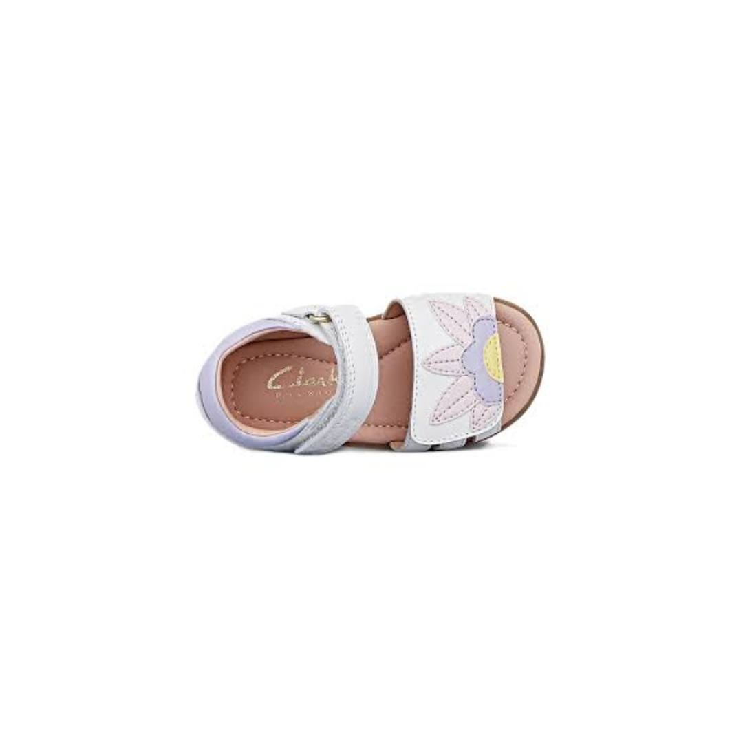Clarks SASKIA White Multi