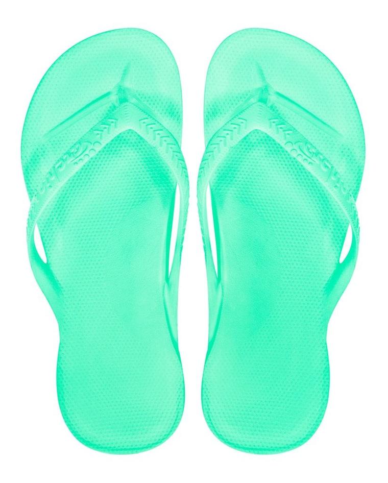 Archies Support Flip Flops Charcoal