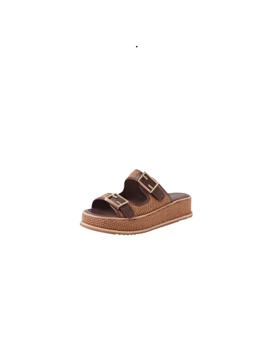 Vexta Choc Coffee Leather Slides