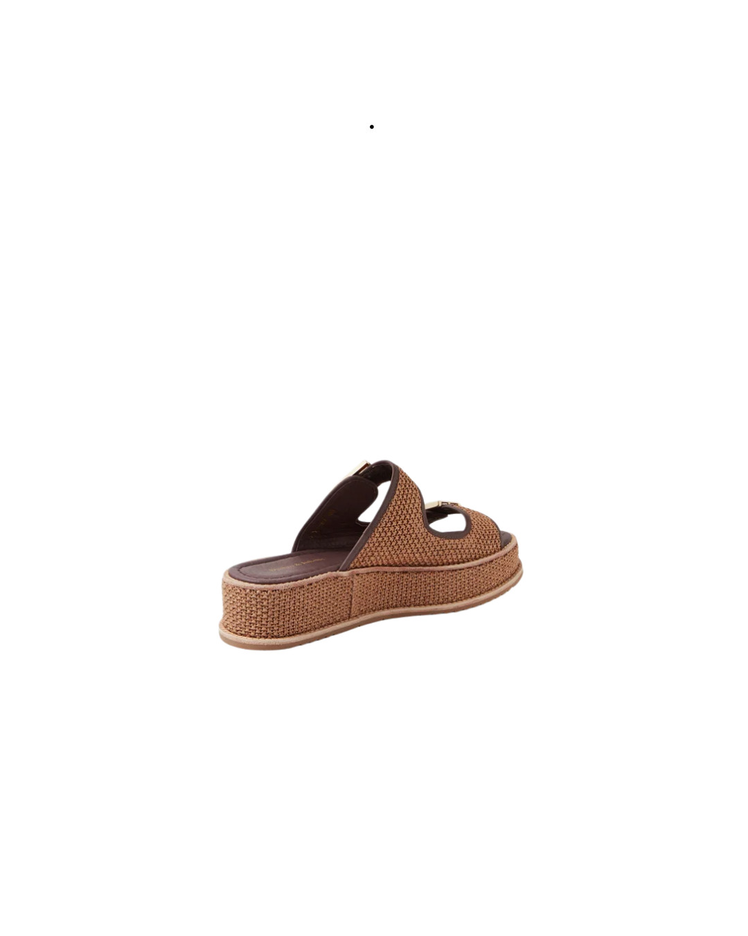 Vexta Choc Coffee Leather Slides