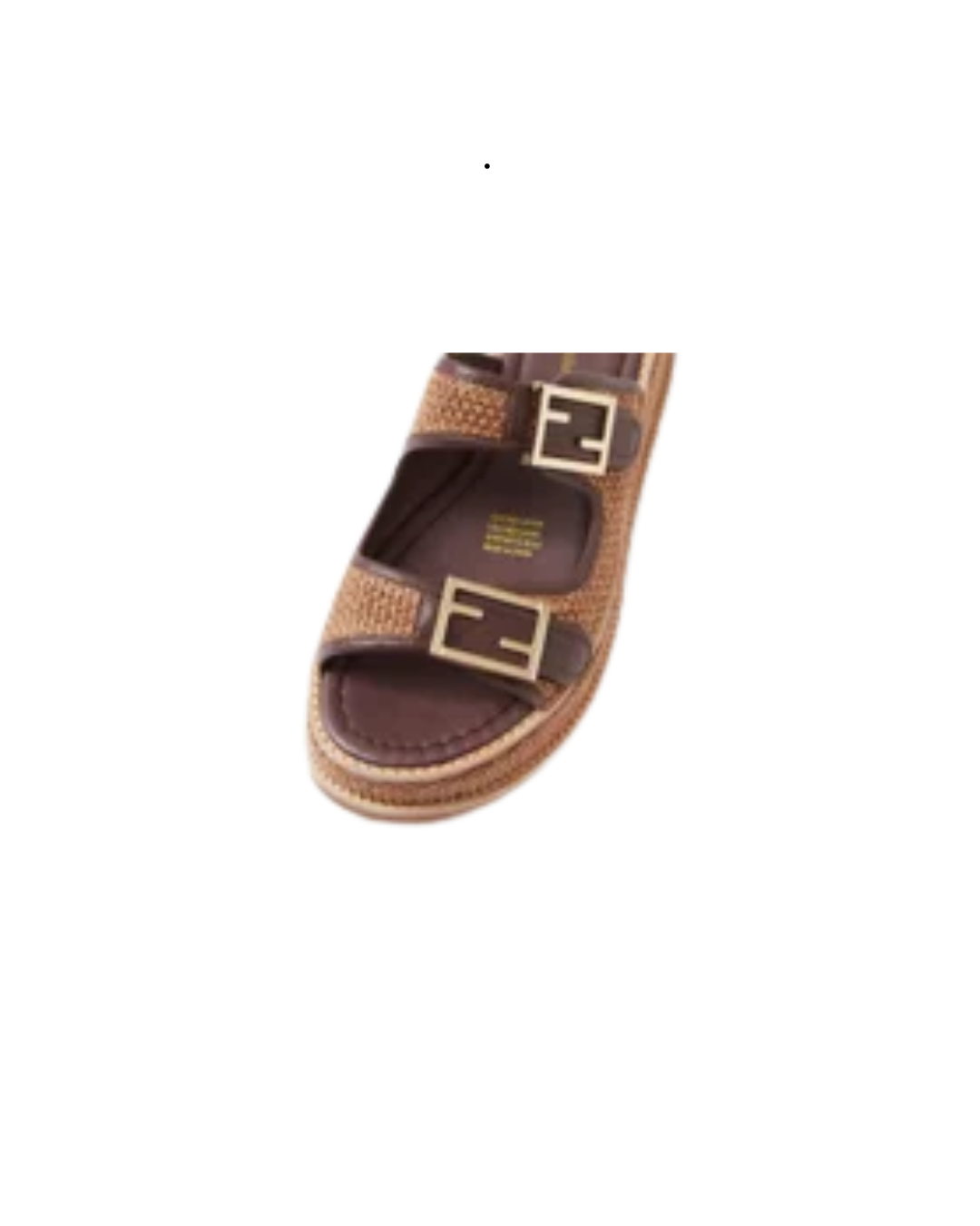 Vexta Choc Coffee Leather Slides
