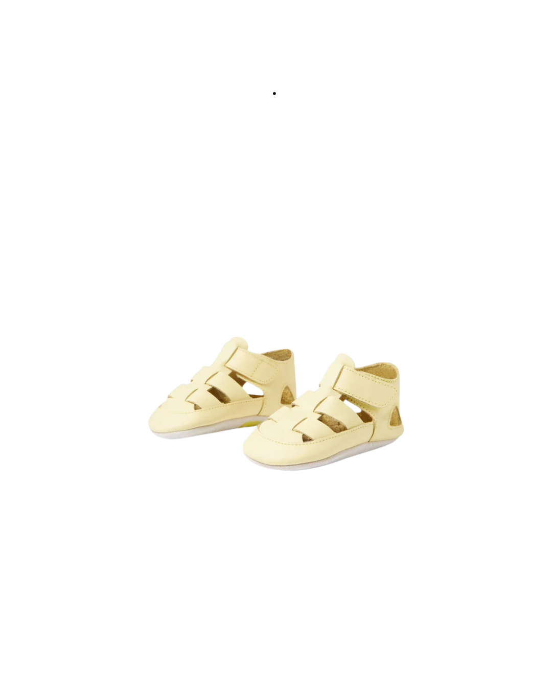 Bobux Ss Tidal Mini Infant Pale Banana Leather Flat Shoes