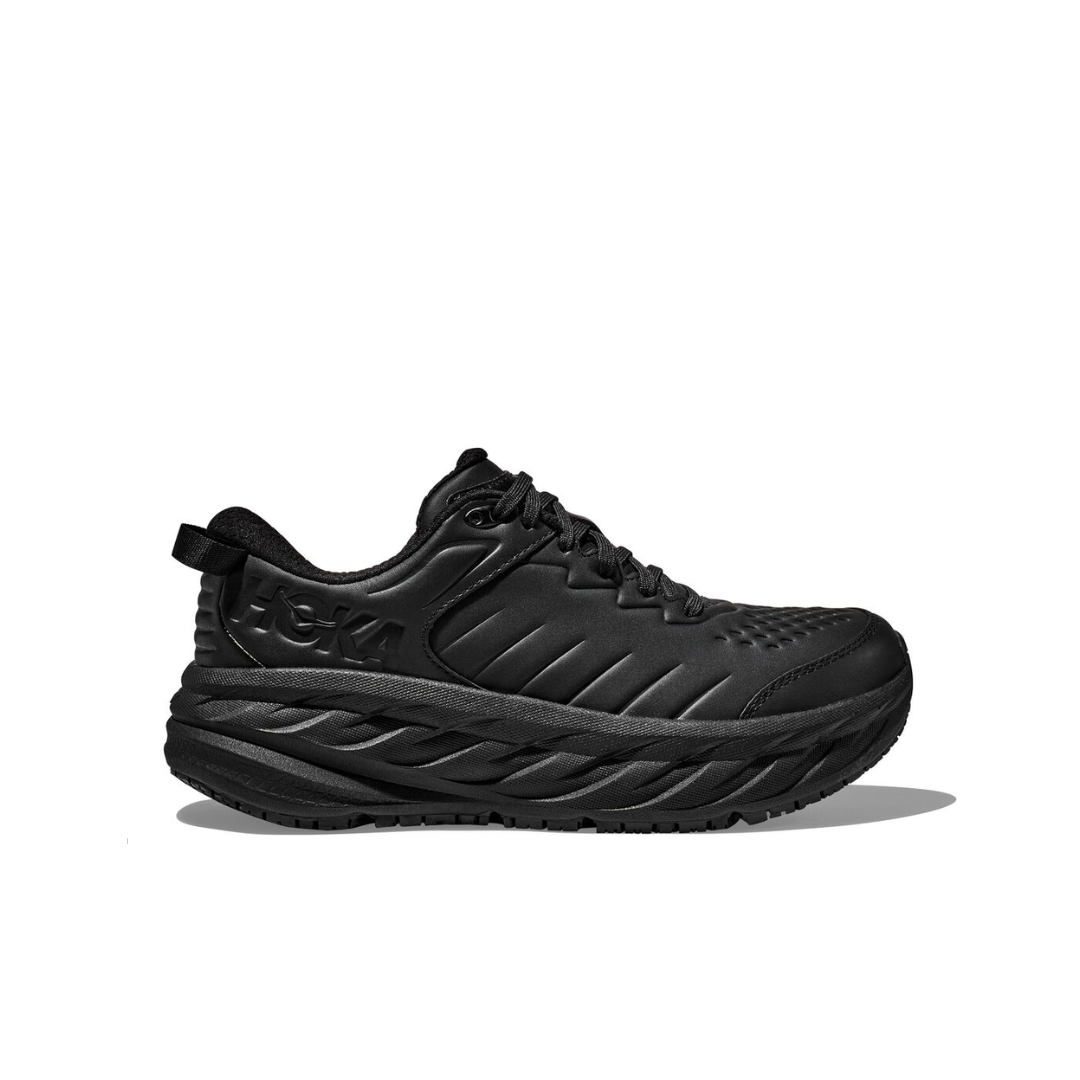 HOKA Bondi SR Women's Black WIDE – Lennox Footwear
