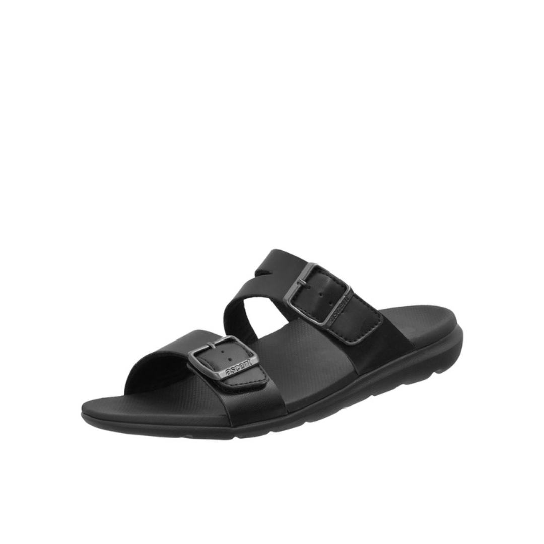 ASCENT Groove Buckle Women's Sandal Triple Black