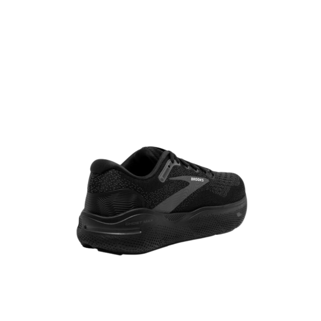 BROOKS Ghost Max Men’s Black/Black/Ebony (2E Width Wide)