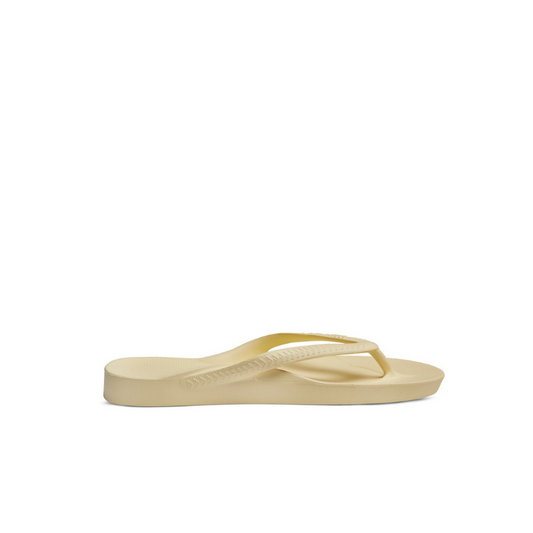 Archies Support Flip Flops Lemon
