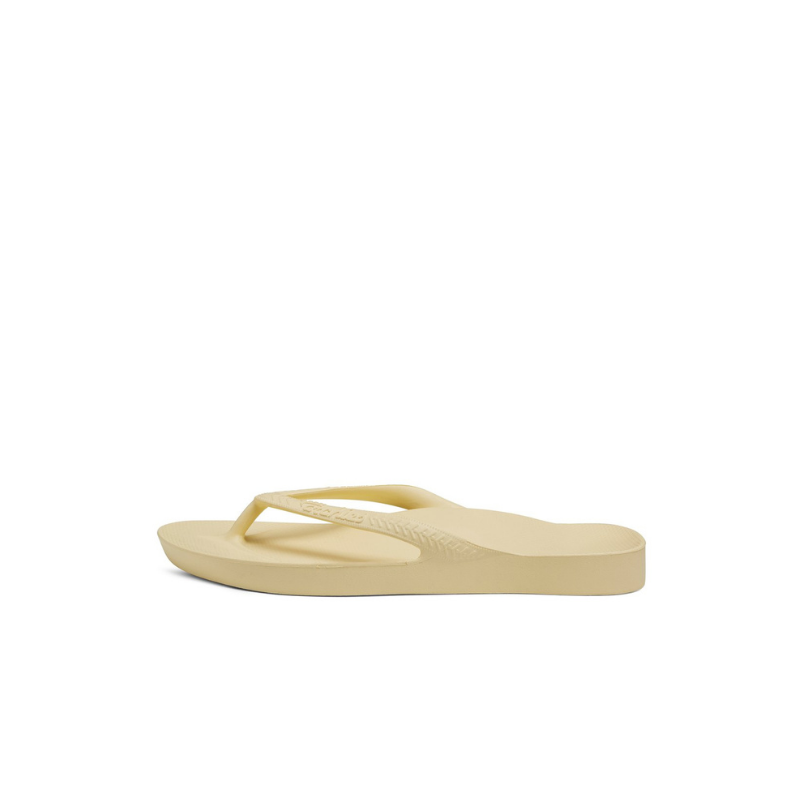 Archies Support Flip Flops Charcoal