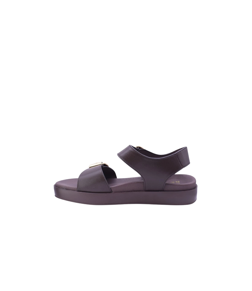 Ziera Graspie W Choc Leather Sandals