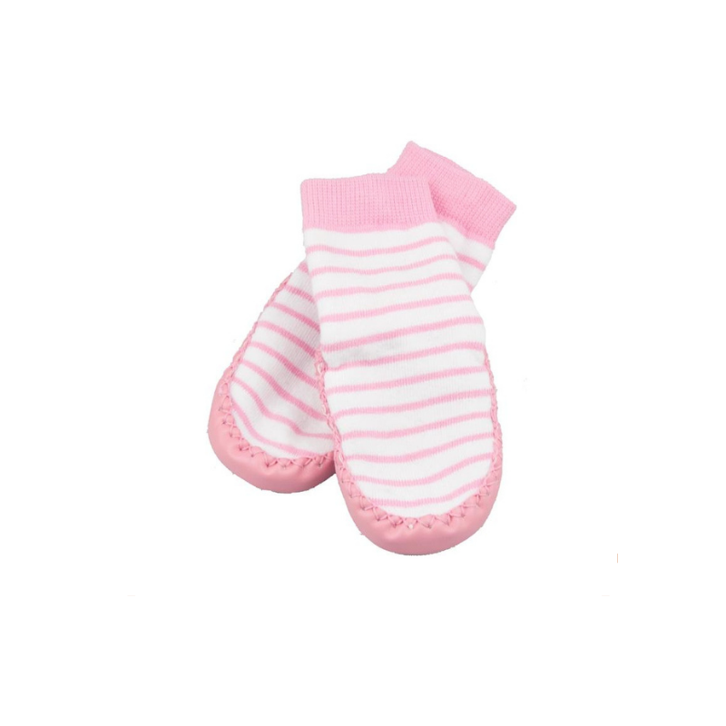 Skeanie's Leather Moccasin Socks