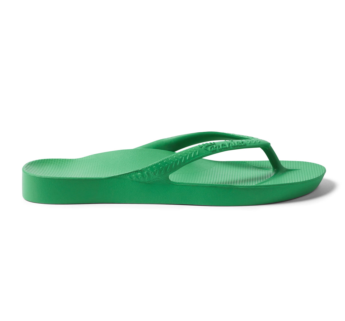 Archies Support Flip Flops Kelly Green