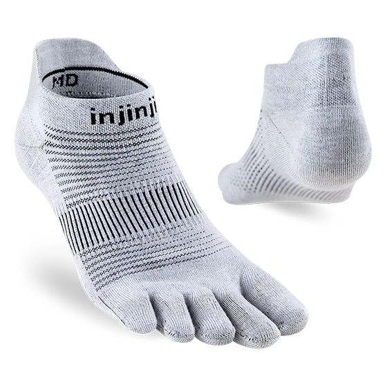 INJINJI Performance Run Lightweight Toe Sock