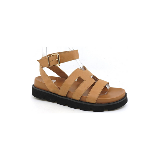 Ceyana Leather Sandals