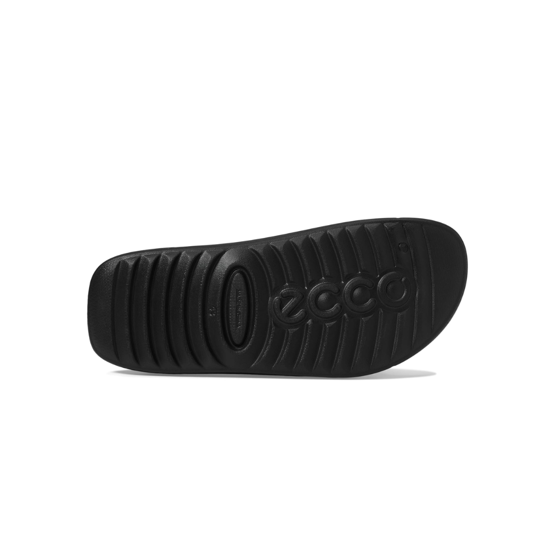 Cozmo E Water Resistant Slide Sandal In Black