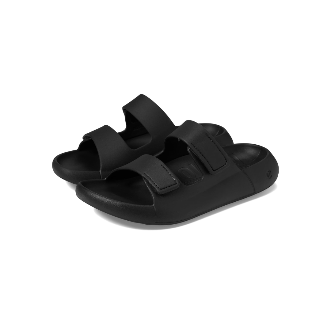 Cozmo E Water Resistant Slide Sandal In Black