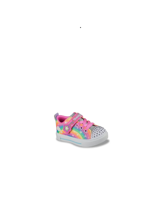 Skechers Toddler Girl's Twinkle Sparks Glitter Rainbow Sneaker