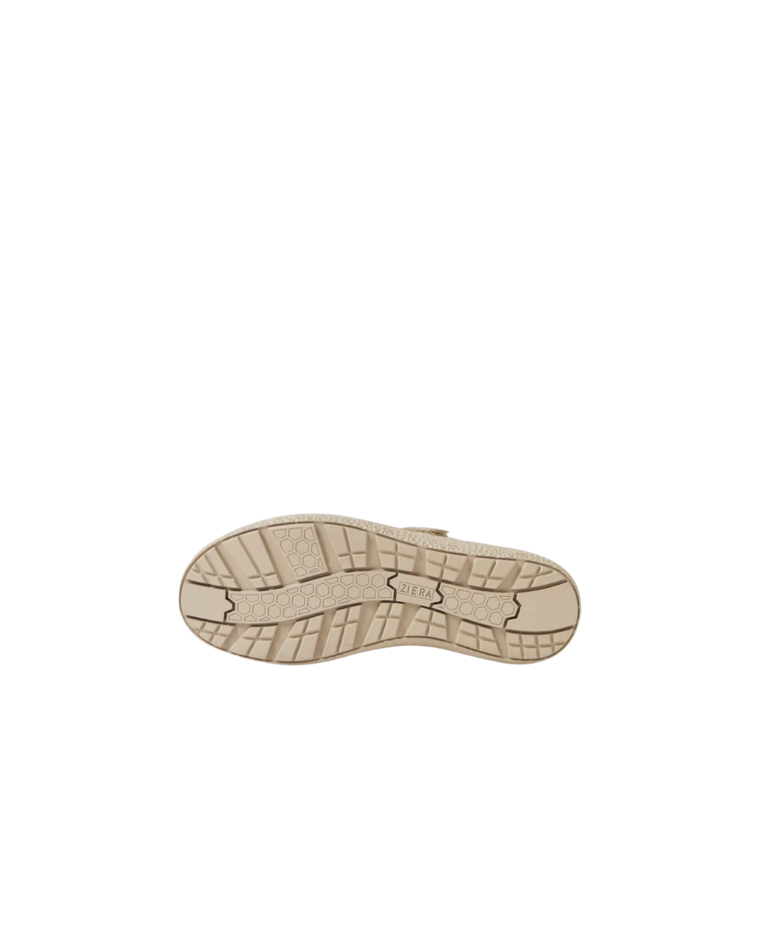 Oggie Xw Almond Leather Flat Shoes