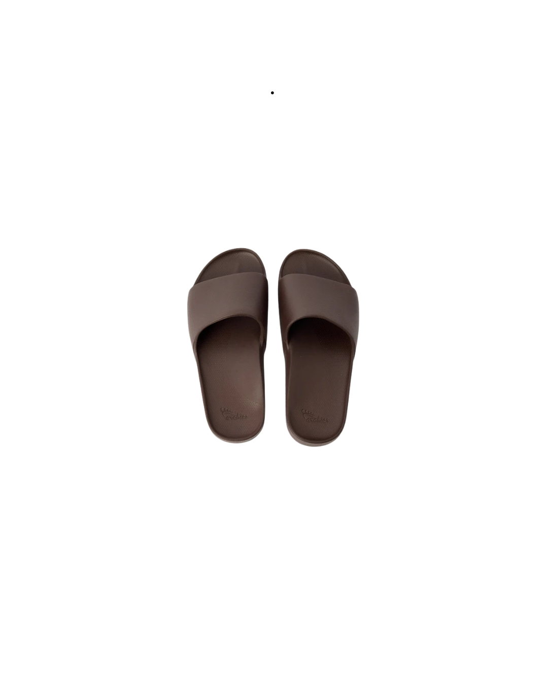 Archies Slides Navy & Chocolate Brown