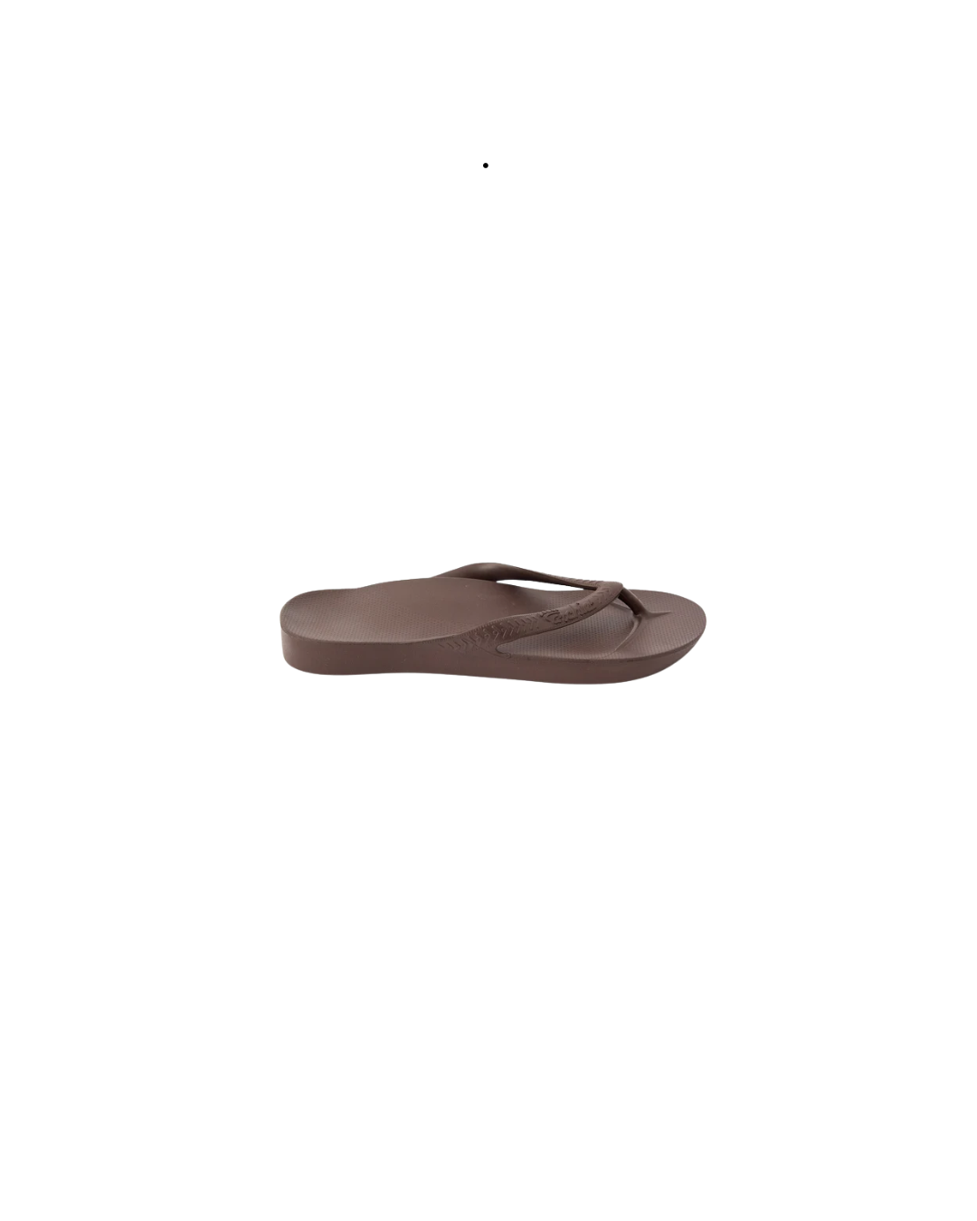 Archies Support Flip Flops Navy & Chocolate Brown