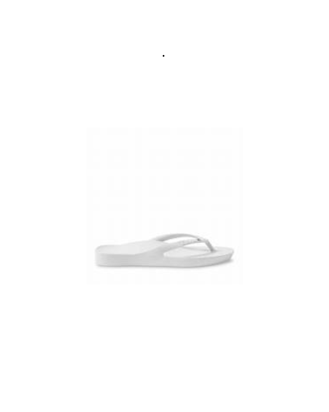 Arch Support Flip Flops - Crystal