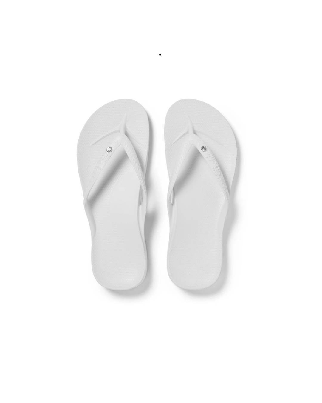 Arch Support Flip Flops - Crystal