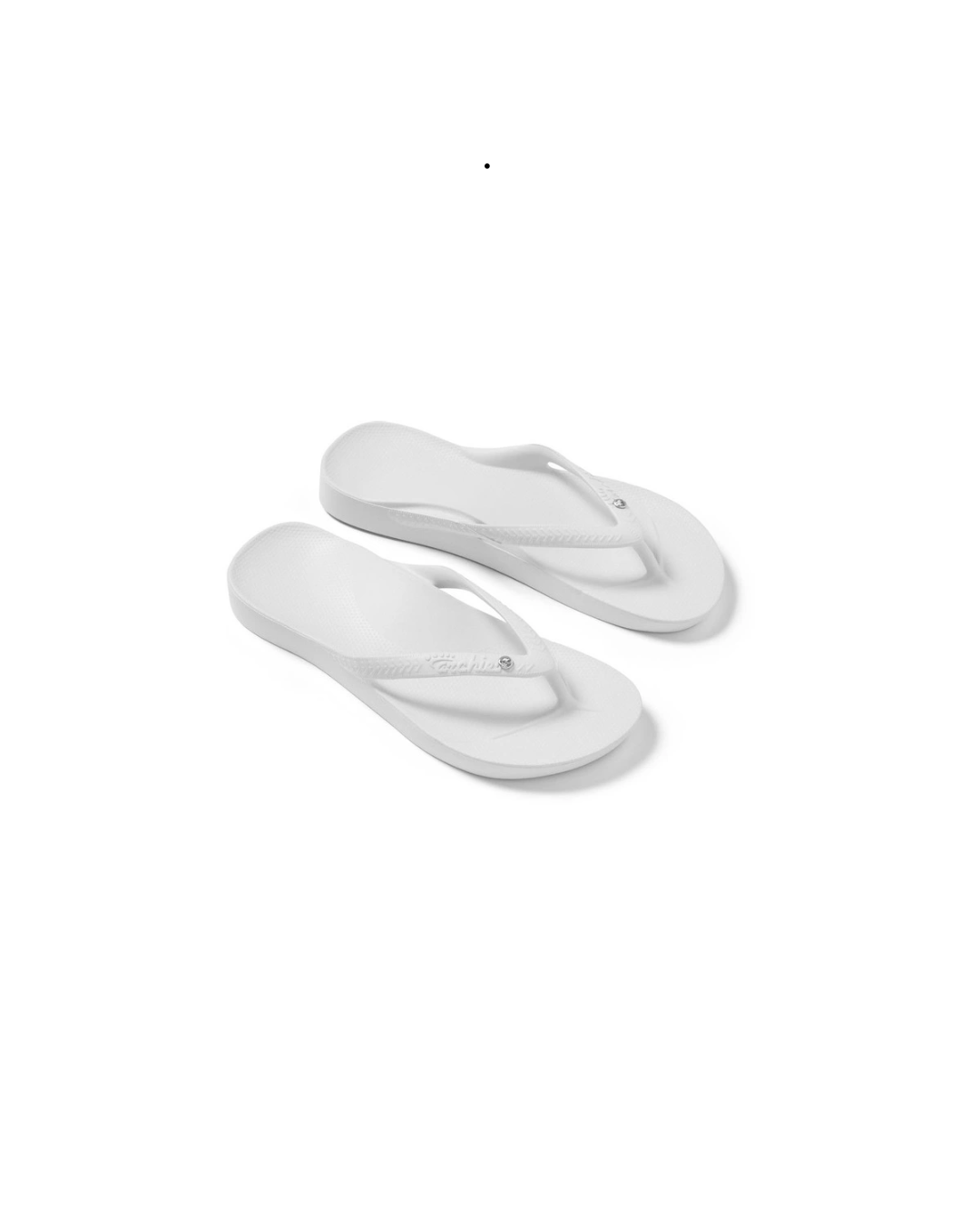 Arch Support Flip Flops - Crystal