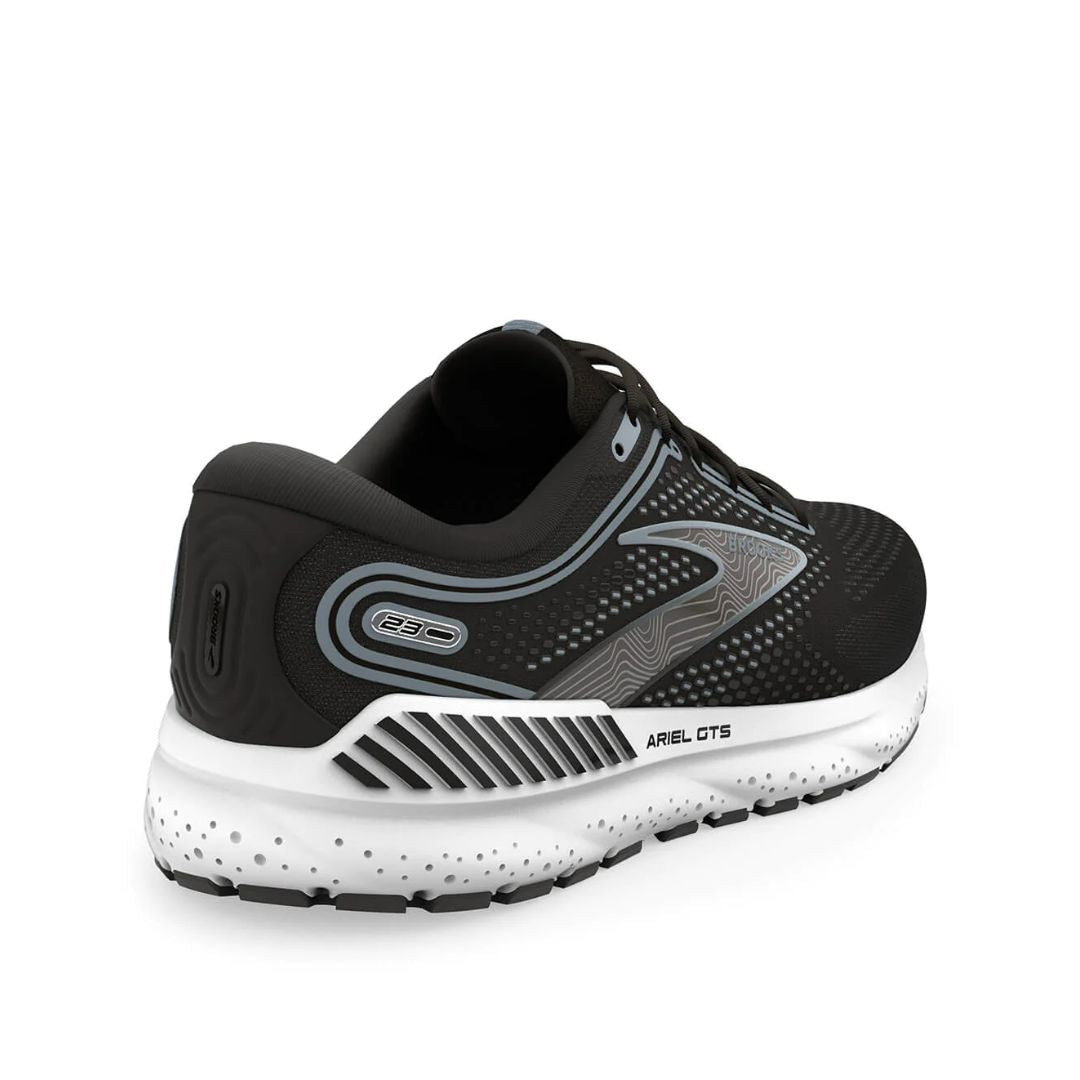 BROOKS Ariel GTS 23 Black Grey White (D Width)