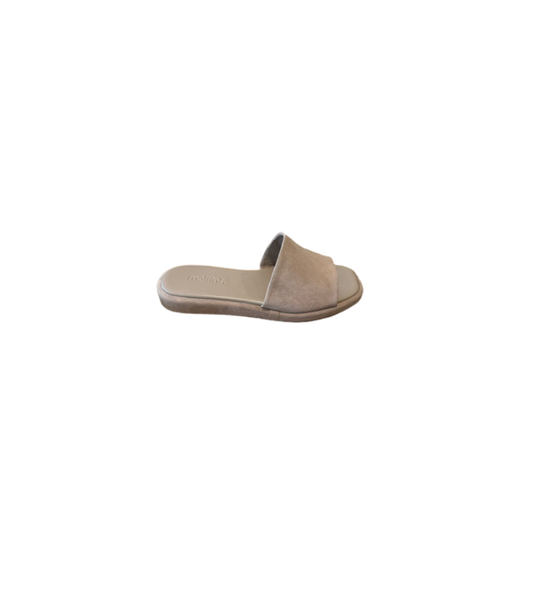 Mollini Relle Stone Suede Slides