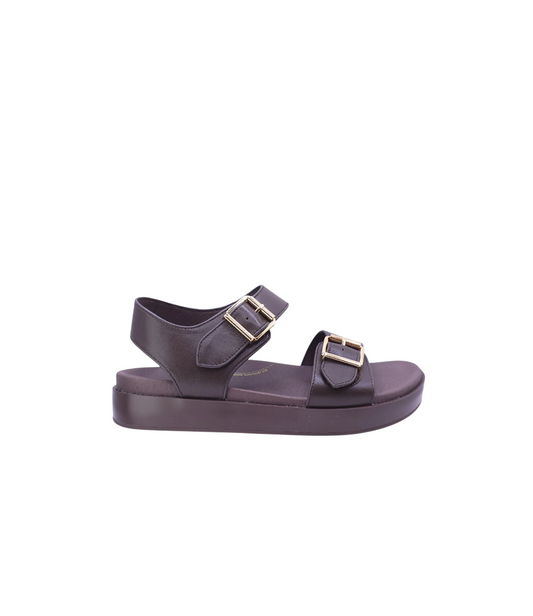 Ziera Graspie W Choc Leather Sandals