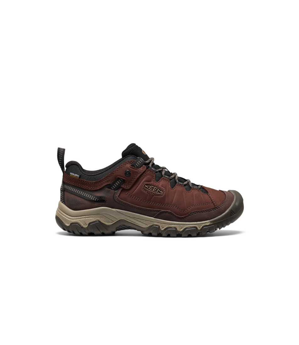 Keen Men's Targhee IV Waterproof Hiking Shoe Java Bison