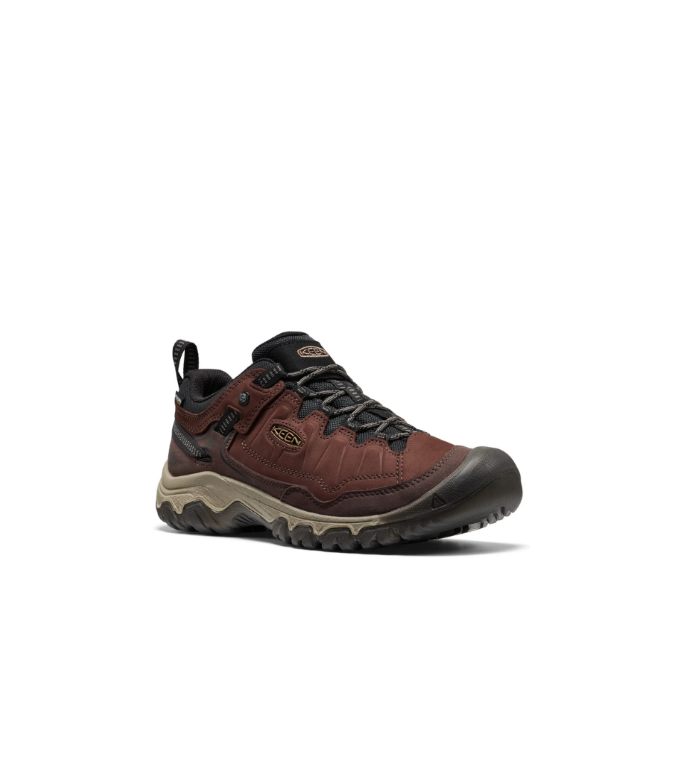 Keen Men's Targhee IV Waterproof Hiking Shoe Java Bison