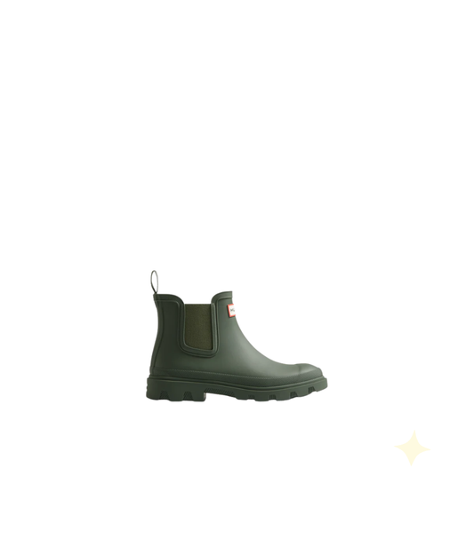 Hunter  Downpour Chelsea Dark Olive