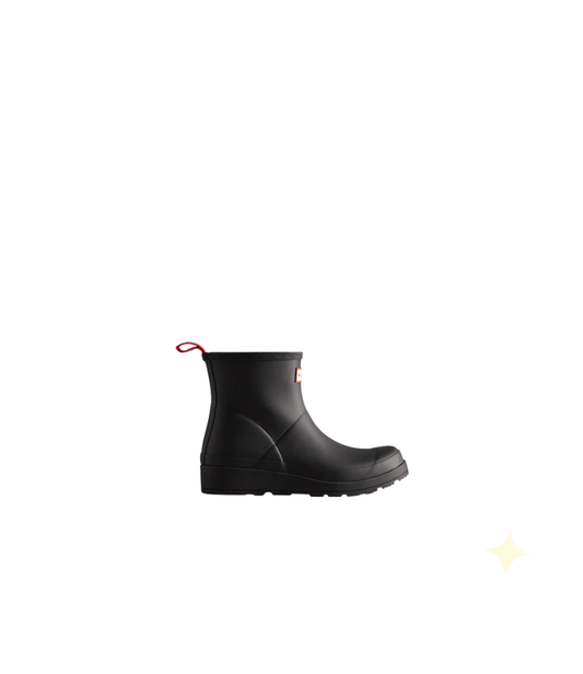 Hunter Women's Play Short Boot Black